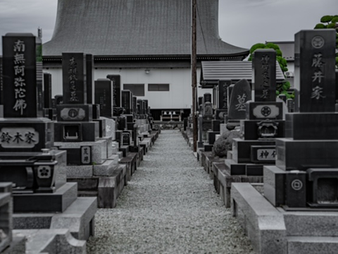 隆勝寺東側墓地